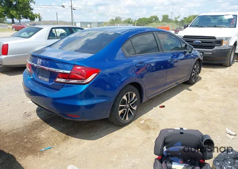 2014 Honda Civic Ex из США, поврежденный, VIN 19XFB2F87EE050213